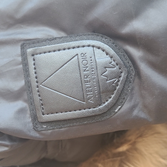 Atelier Noir Division of Rudsak black long coat - Picture 15 of 15